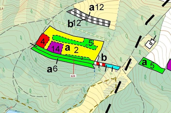 Dražba lesa, Jesenice, 2895 m2