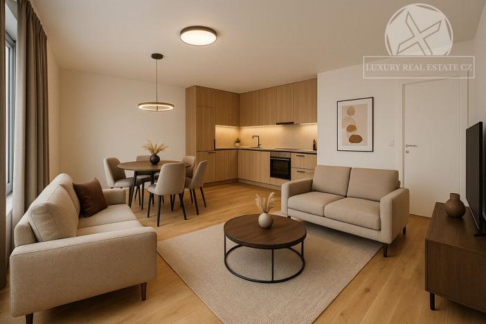 Prodej bytu 2+kk, Praha - Vysočany, Na výběžku, 61 m2