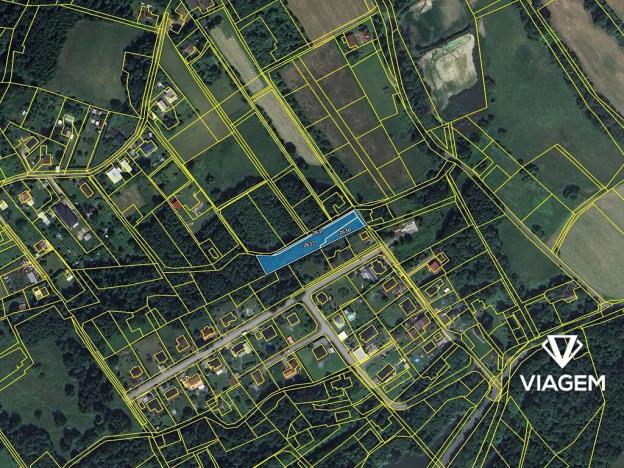 Prodej lesa, Doubrava, 2055 m2