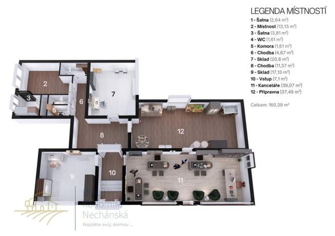 Pronájem obchodního prostoru, Nová Paka, F. F. Procházky, 183 m2