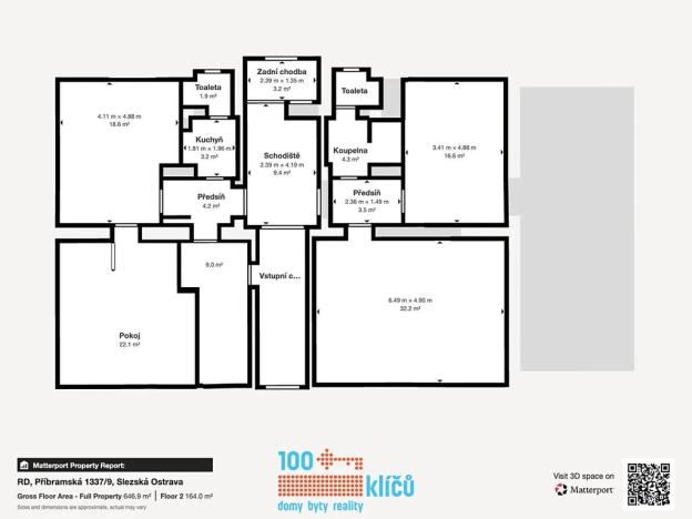 Prodej činžovního domu, Ostrava, Příbramská, 823 m2