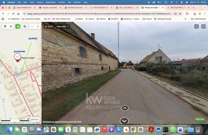 Prodej pozemku pro bydlení, Postoloprty, 3500 m2