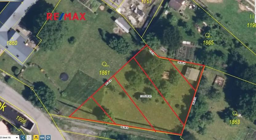 Prodej pozemku pro bydlení, Olšany, 1015 m2