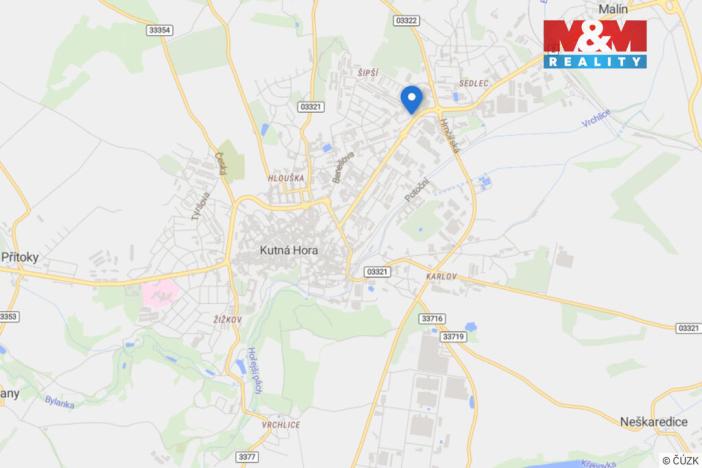 Prodej bytu 1+1, Kutná Hora - Šipší, Na Studních, 31 m2