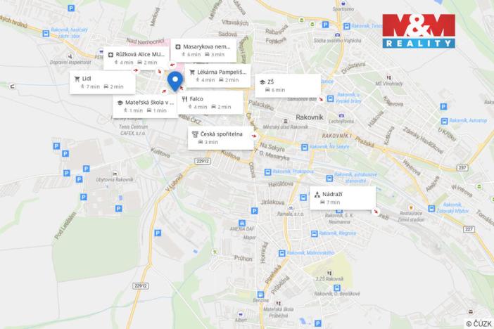 Prodej bytu 3+1, Rakovník - Rakovník II, V Lukách, 68 m2