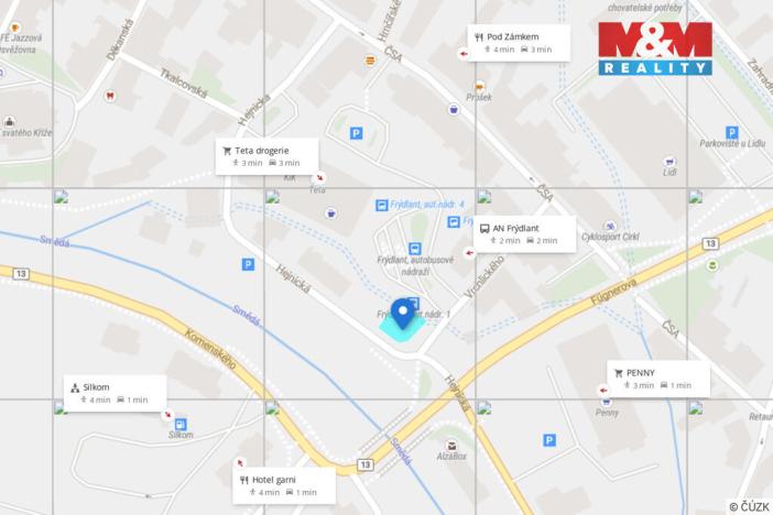 Prodej komerčního pozemku, Frýdlant, 225 m2