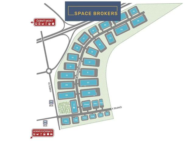 Pronájem obchodního prostoru, Praha - Horní Počernice, K Bílému vrchu, 900 m2
