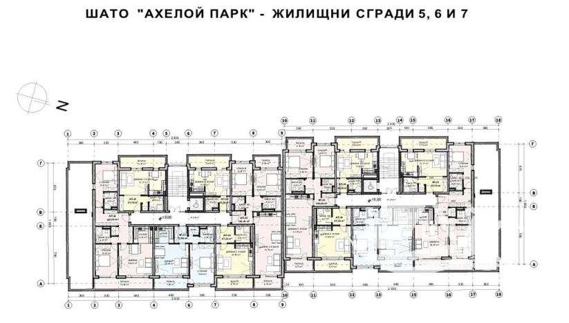 Prodej bytu 1+kk, Aheloy, Bulharsko, 47 m2