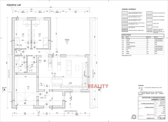 Prodej rodinného domu, Znojmo, Koukalova, 164 m2