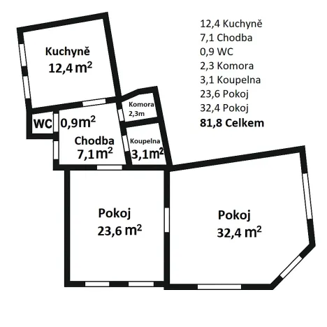 Prodej bytu 2+1, Boskovice, Havlíčkova, 82 m2