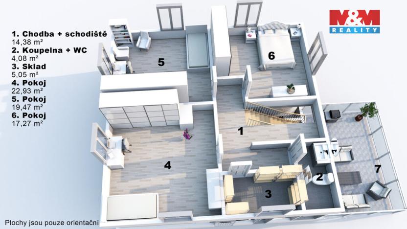 Prodej rodinného domu, Nechanice - Lubno, 238 m2