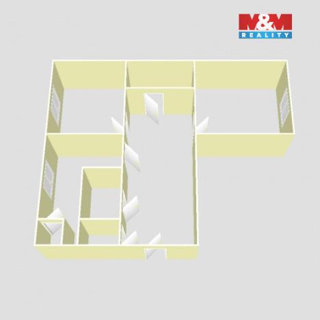 Prodej bytu 2+1, Karviná - Nové Město, Nedbalova, 58 m2