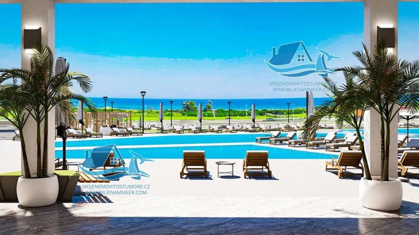 Prodej bytu 1+kk, Trikomo, Kypr, 42 m2