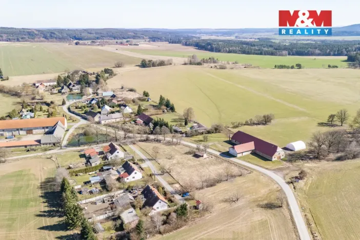 Prodej pozemku pro bydlení, Bor - Boječnice, 1289 m2