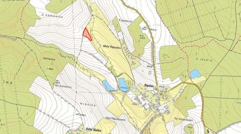 Prodej pole, Zbraslavice, 4956 m2