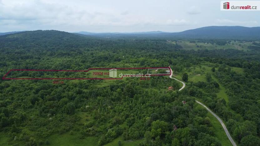 Prodej komerčního pozemku, Rakovica, Chorvatsko, 70904 m2