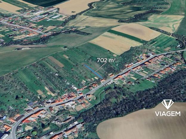 Prodej zahrady, Ježov, 702 m2