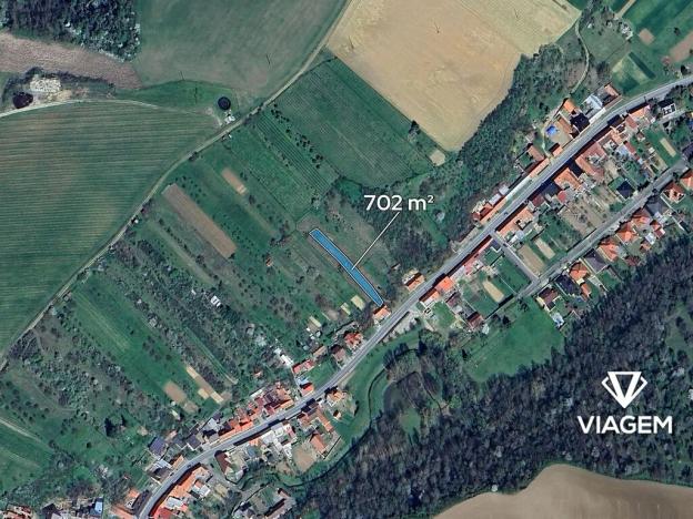 Prodej zahrady, Ježov, 702 m2