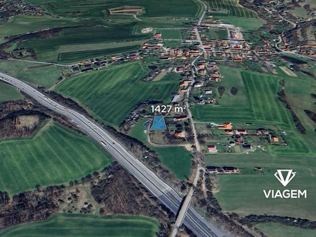 Prodej zahrady, Hrusice, 1427 m2