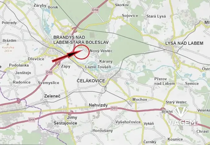 Prodej podílu pole, Nový Vestec, 622 m2