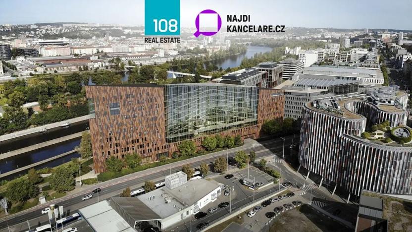 Pronájem kanceláře, Praha - Karlín, Karolinská, 5000 m2