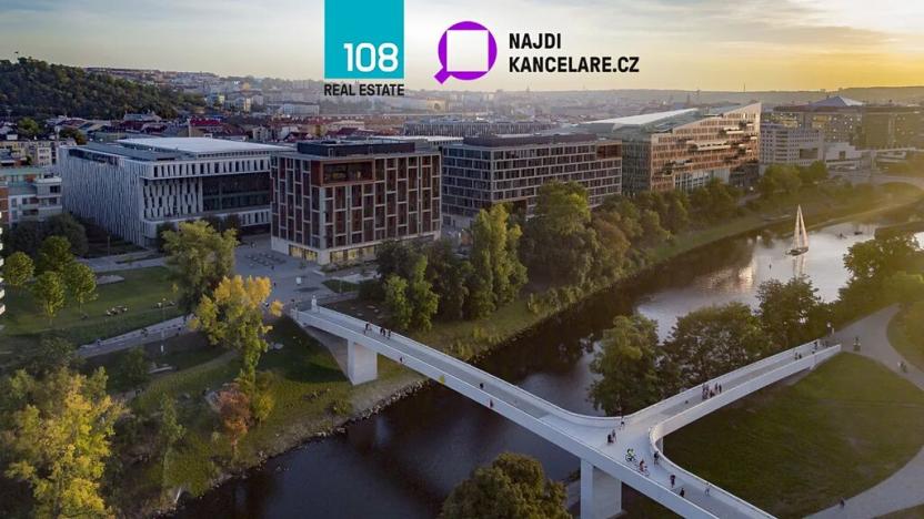 Pronájem kanceláře, Praha - Karlín, Karolinská, 2586 m2