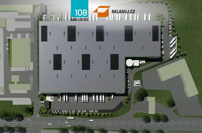 Pronájem skladu, Napajedla, Kvítkovická, 15022 m2