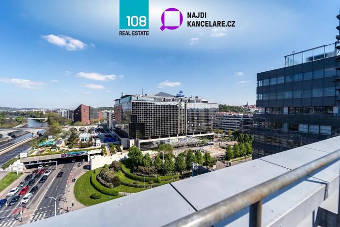 Pronájem kanceláře, Praha - Karlín, Ke Štvanici, 1300 m2