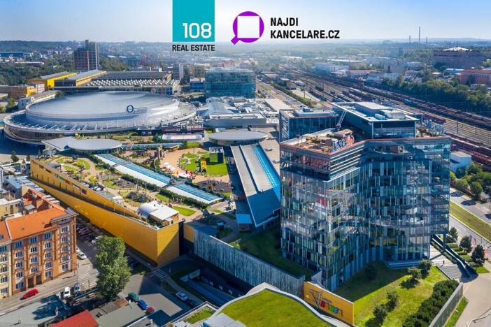 Pronájem kanceláře, Praha - Libeň, Českomoravská, 945 m2