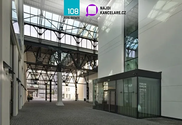 Pronájem kanceláře, Praha - Karlín, Pernerova, 595 m2