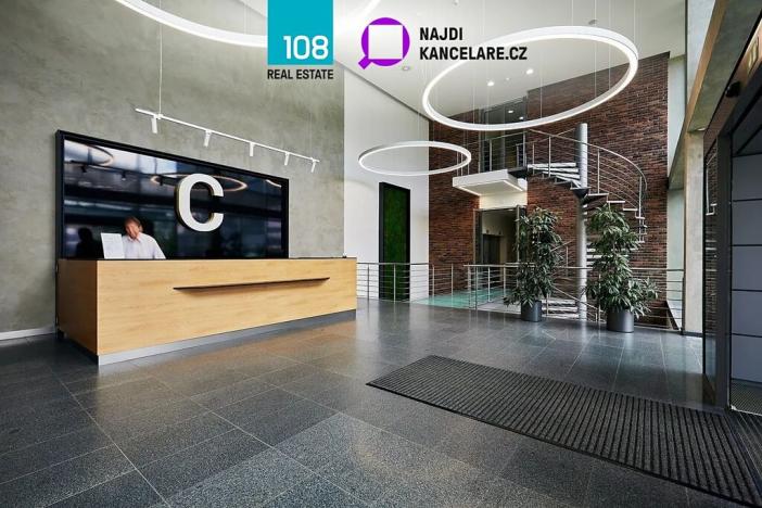 Pronájem kanceláře, Praha - Jinonice, Radlická, 1000 m2