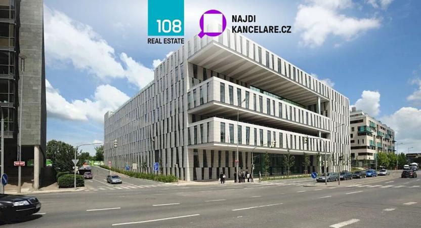 Pronájem kanceláře, Praha - Karlín, Karolinská, 886 m2