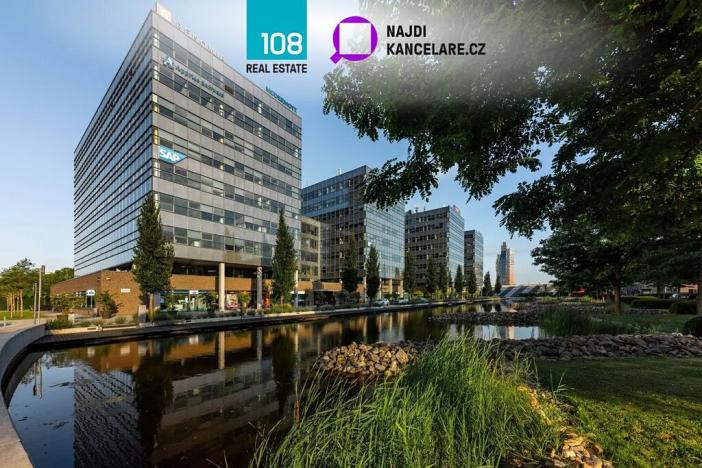 Pronájem kanceláře, Brno, Holandská, 1283 m2
