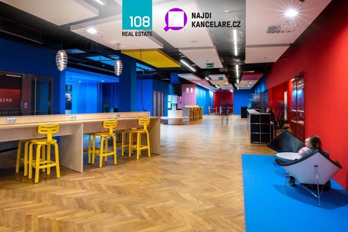 Pronájem kanceláře, Brno, Holandská, 1283 m2