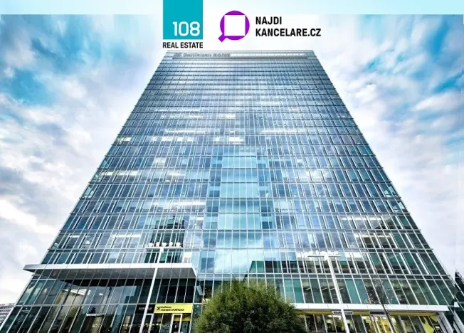 Pronájem kanceláře, Praha - Nusle, Hvězdova, 1400 m2