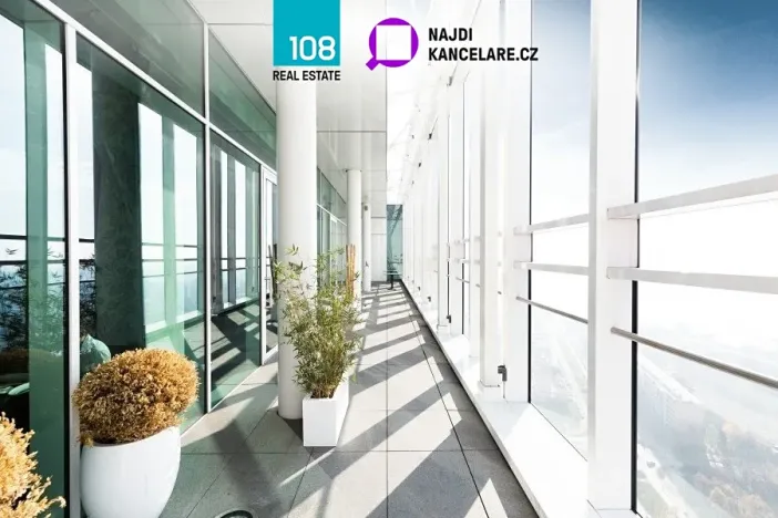 Pronájem kanceláře, Praha - Nusle, Hvězdova, 1400 m2