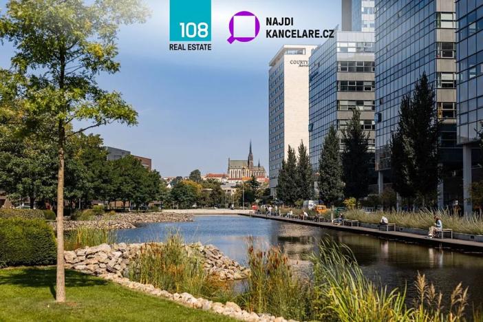 Pronájem kanceláře, Brno, Holandská, 872 m2