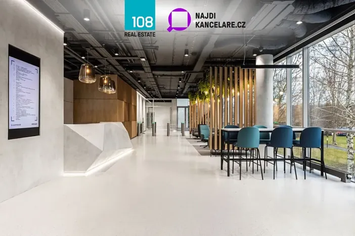 Pronájem kanceláře, Praha - Holešovice, Jankovcova, 477 m2