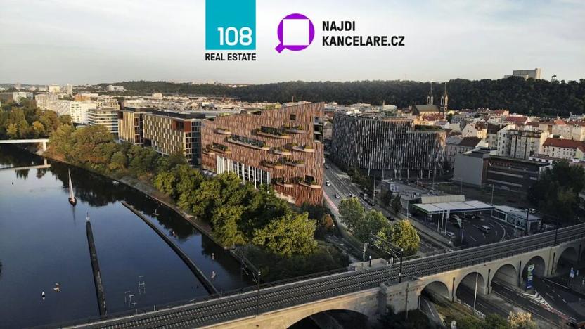 Pronájem kanceláře, Praha - Karlín, Karolinská, 537 m2