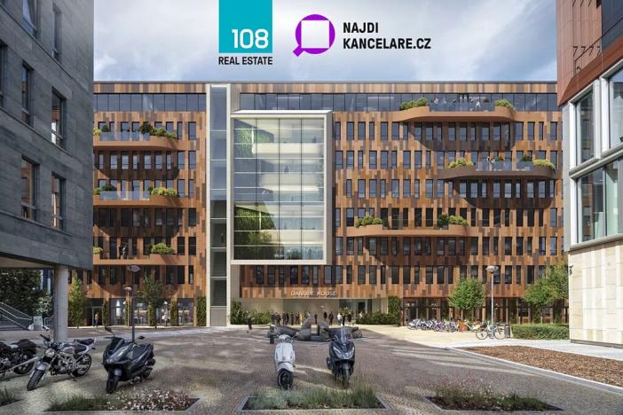 Pronájem kanceláře, Praha - Karlín, Karolinská, 1538 m2