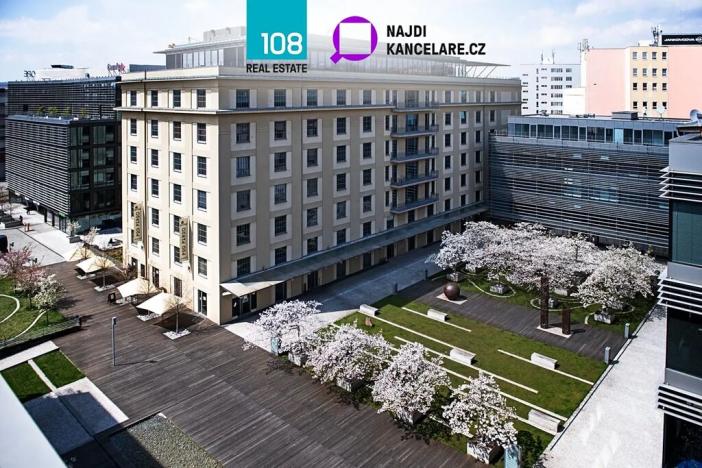 Pronájem kanceláře, Praha - Holešovice, Jankovcova, 369 m2