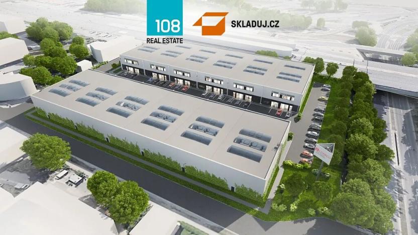 Pronájem skladu, Praha - Hostivař, U továren, 631 m2