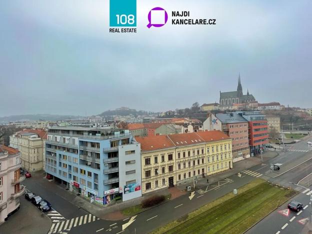 Pronájem kanceláře, Brno, Nové sady, 1373 m2