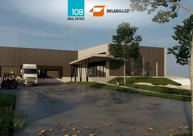 Pronájem skladu, Jinačovice, 600 m2