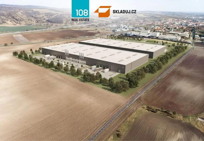 Pronájem skladu, Hustopeče, Žižkova, 8000 m2