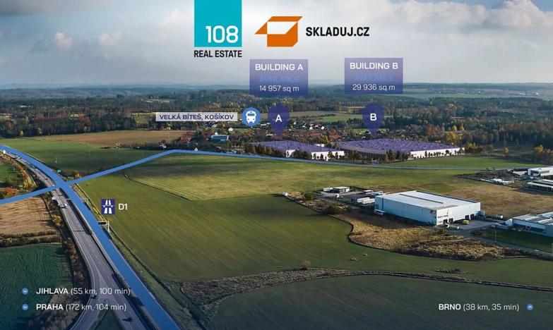 Pronájem skladu, Velká Bíteš, 18000 m2