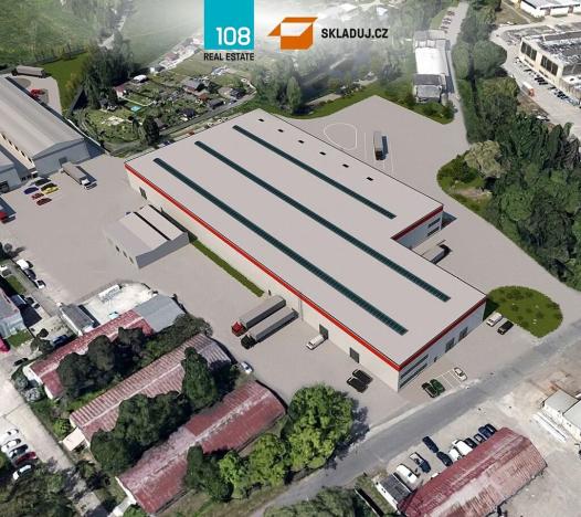 Pronájem skladu, Újezdeček, Hudcovská, 20000 m2