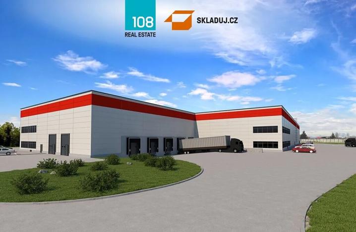 Pronájem skladu, Újezdeček, Hudcovská, 10000 m2