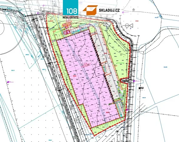 Pronájem skladu, Lovosice, Terezínská, 10000 m2