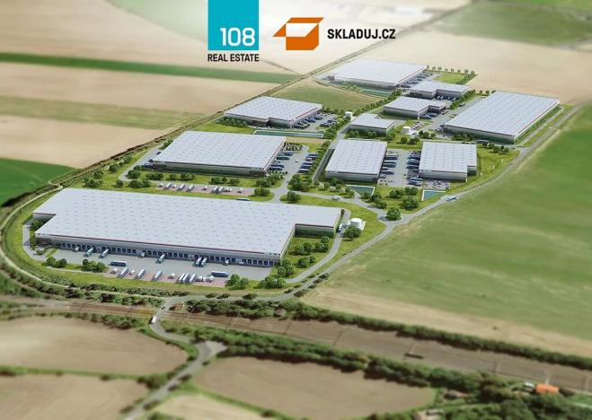 Pronájem skladu, Zeleneč, 7402 m2